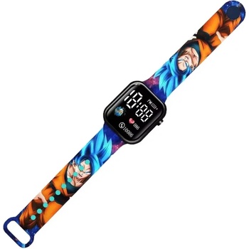NUBI Детски часовник NUBKI Watch SE2, Силиконова каишка, Черен / Син (SE2-MULTICOLOR)