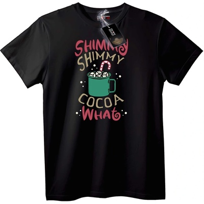 NOONEBRAND Тениска Shimmy Shimmy Cocoa What - 2XL, White