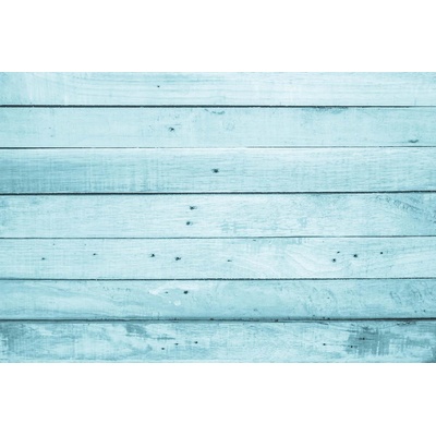 DIMEX ART Флизелинов фототапет стари сини дъски 375 x 250 см