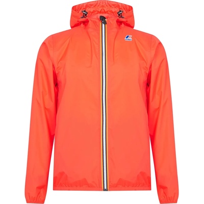 K Way Men's Le Vrai 3.0 Water Resistant Long Sleeve Rain Anorak - Red 781