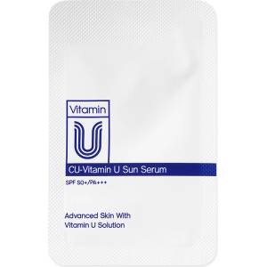 CUSKIN Vitamin U Sun Serum SPF 50+ PA++++ (sample) - Слънцезащитен Серум с Витамин U и B12 1мл (sample)