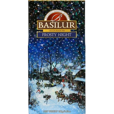 Basilur Festival Frosty Night čierny čaj 100 g