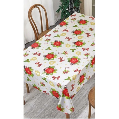 IMPOL TRADE Ubrus polyesterový GL7035G návin 20 mx140 cm vánoční motiv I