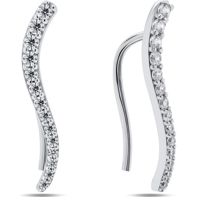 Brilio Silver náušnice EA289W