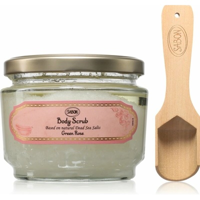 Sabon Medium telový peeling green rose 320 g