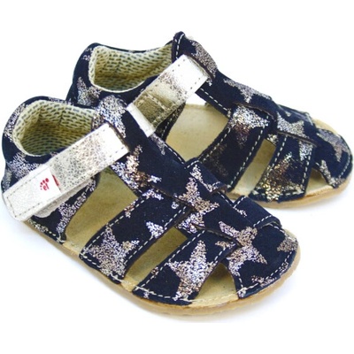 Ef Barefoot sandálky black star