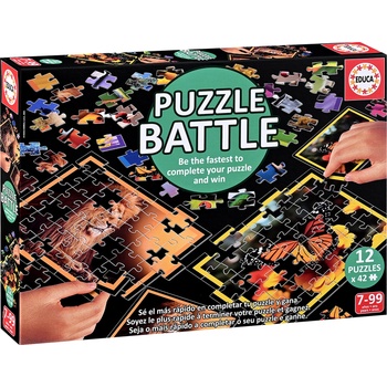 Educa Пъзел дуел Educa от 12 x 42 части - Природа (20119)