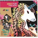 Škrabací obrázky Jednorožci Avenir