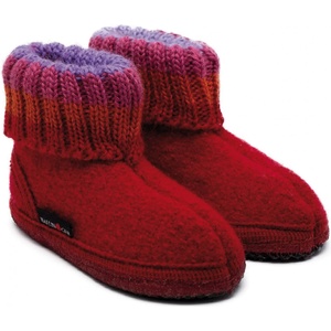 Haflinger Детски пантофи Haflinger Kids Paul Slippers - Brick Red - размер 29 (EU) (702-0173-0523)