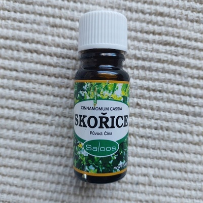 Saloos 100 % esenciální olej Skořice 10 ml
