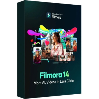 Wondershare Filmora 14 - trvalá licence/1 Mac – Zboží Živě