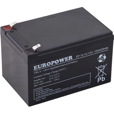 EUROPOWER EP 12Ah 12V