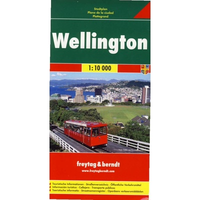 Plán města: Wellington 1:10 000