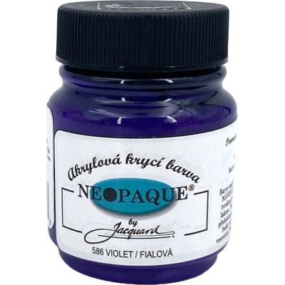 Jacquard Nemetalická krycí barva Neopaque 586 fialová
