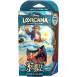 Ravensburger Disney Lorcana TCG: Azurite Sea Starter Deck - Jim Hawkins & Tigger (11098459-1) - digit