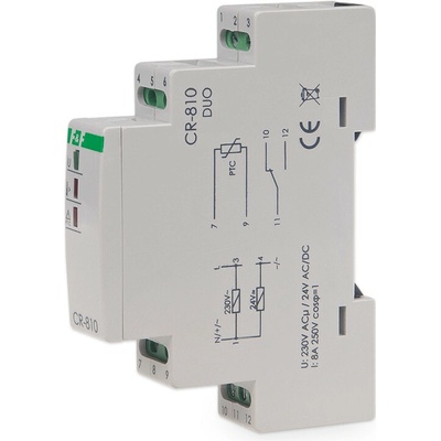 CR-810 - Termistorové relé, 230/24V, 16A