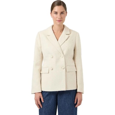 YAS Сако Yas Petra Boucle blazer - Beige (Pristine)