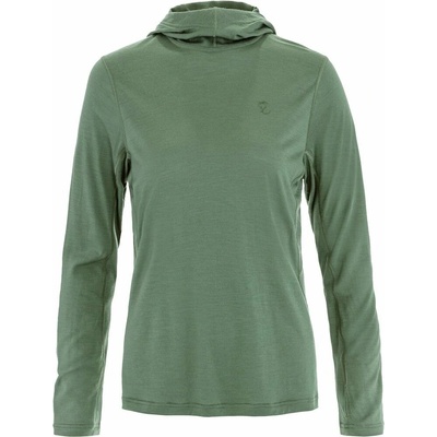 Fjällräven Abisko Wool Hoodie W Patina Green