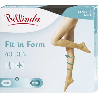 Bellinda Punčochové kalhoty Fit In Form černé 40 DEN