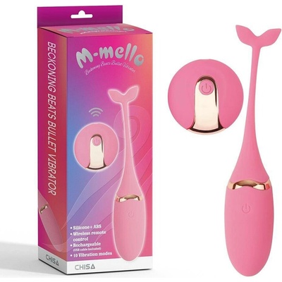 M Mello Beckoning Beats Bullet Vibrator Vibrační venušiny kuličky s dálkovým ovládáním