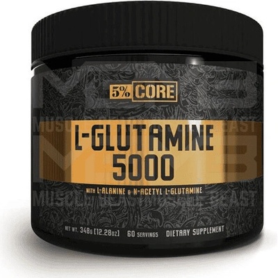 5% Nutrition L-Glutamine 5000 Core 348 g