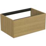 Ideal Standard Долен шкаф Ideal Standard Atelier Conca, светло дъбово покритие, 1 чекмедже, 80 см (T3985Y6)