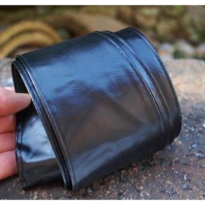 Čierny široký dlhý opasok