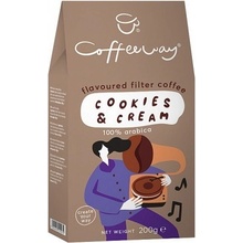 Coffeeway Cookies & Cream mletá 200 g