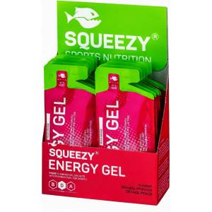 Squeezy Energy Gel Box 12 x 33 g - Портокал-праскова
