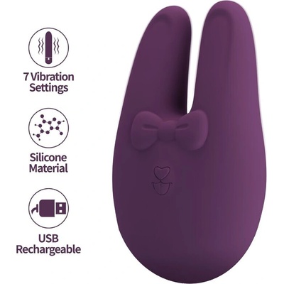 Romance bunny external stimulator 7 vibration modes