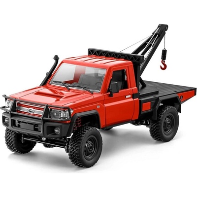 RMT models RC auto Land Cruiser Toyota s navijakom červená + náhradná batéria RTR