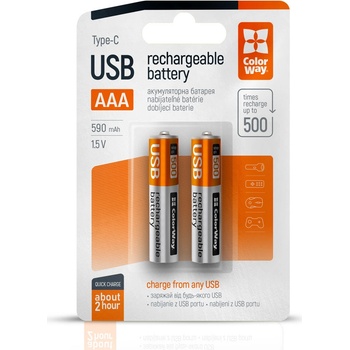 ColorWay AAA 590 mAh 2ks CW-UBAAA-09