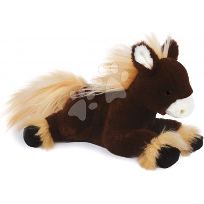 koník Horse Alezan Les Petits Nomades Histoire d’ Ours hnedý v slamenom košíku od 0 mes 25 cm