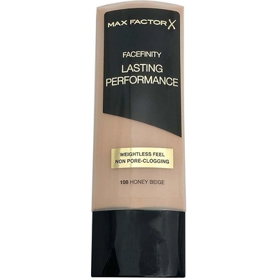 Max Factor Facefinity Lasting Performance Tekutý make-up pro dlouhotrvající efekt 108 Honey Beige 35 ml