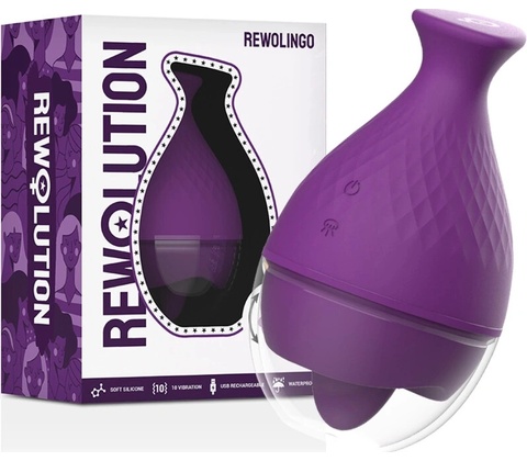 Rewolution Rewopulse Vibrator With Tongue