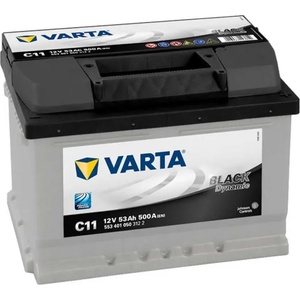 VARTA C11 Black Dynamic 53Ah EN 500A right+ (553 401 050)