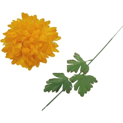 Chryzantéma žlutá 65 cm, sada 6ks