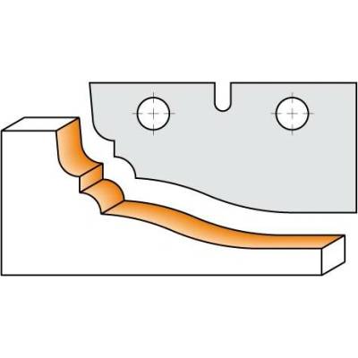 CMT Orange Tools CMT Nůž pro C694012 - pár žiletek A 50x25x2mm