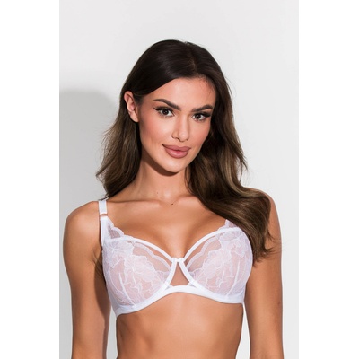 MEDIOLANO Дамски полуподплатен сутиен в бял цвят amelia 19203eh-73888-biaŁy - Бял, размер 75d