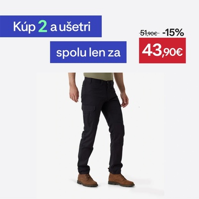 Nohavice Solognac Kapsáčové Steppe 500 čierne