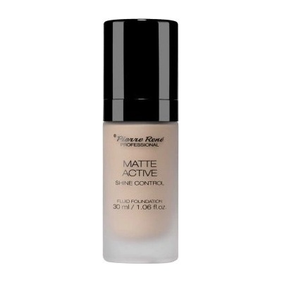 Pierre René Matte Active Voděodolný matující make-up 5 Soft Porcelain 30 ml