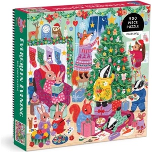 Evergreen Evening 500 Piece Family Puzzle (ISBN: 9780735388758)