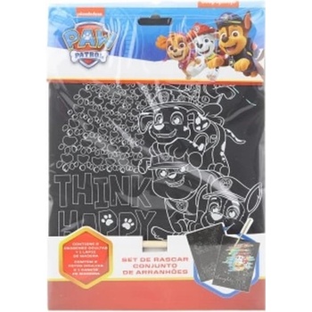 EUROSWAN Paw Patrol škrabací obrázky 2ks A4