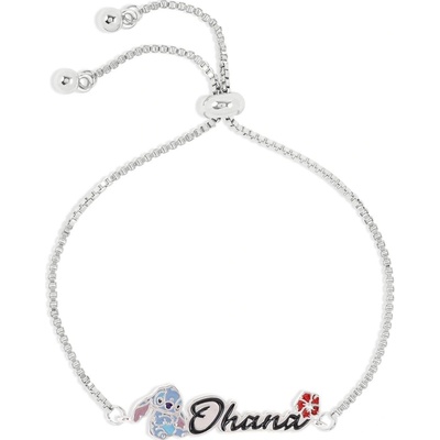 Disney Něžný náramek s nápisem Ohana Lilo & Stitch BF00662RL.PA