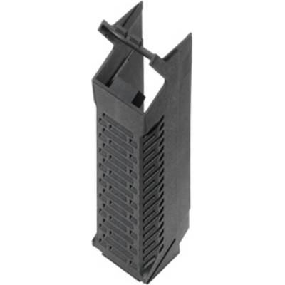 Electronics housings, OMNIMATE Housing - series CH20MBlack, Side element, Width: 22,5 mm