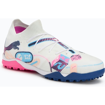 Футболни обувки PUMA Future 7 Match Vol. Up TT white/lumi blue/poison pink/fizzy melon/bluemazing