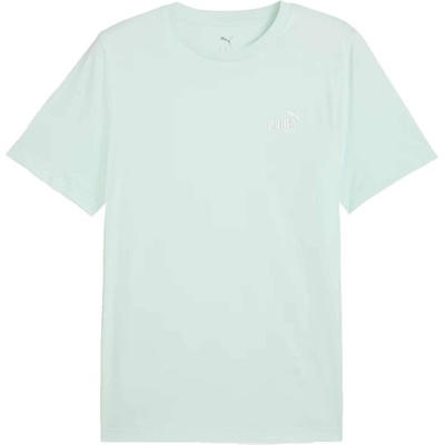 Puma Essentials Mall No.1 Logo Tee svetlo zelené biele
