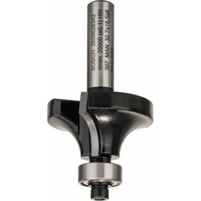 Bosch Accessories 2608628342 zaoblovací fréza tvrdokov Délka 57 mm Ø hřídele 8 mm