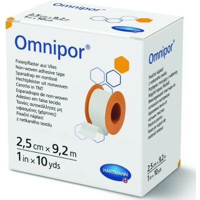 Omnipor hypoalergénna fixačná náplasť 2,5 cm x 9,2 m