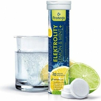 Protego Elektrolyty Lemon&Mint+ 20 tabliet